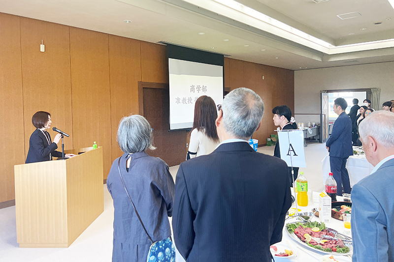 本学の取り組みについての発表